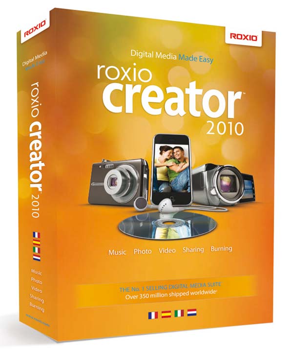 Бесплатно Roxio Creator 2012 Pro