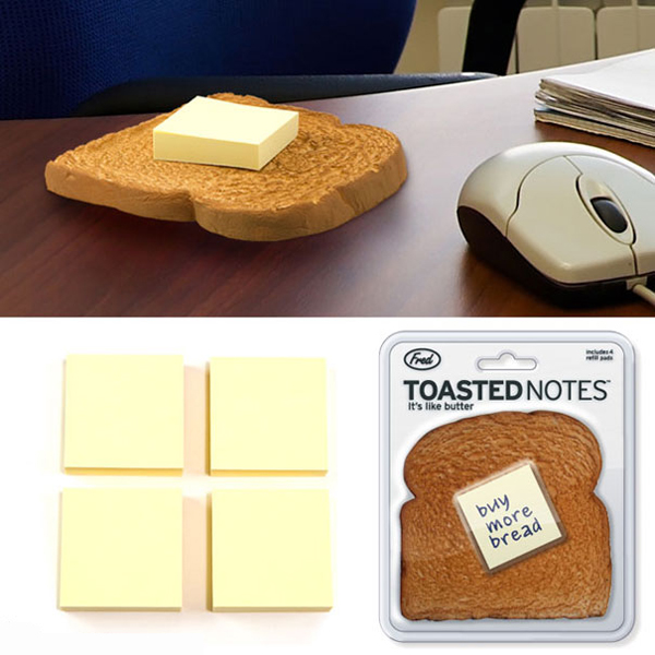 fred-n-friends-creative-cool-inventions-toastednotes fred-n-friends-creative-cool-inventions-toastednotes
