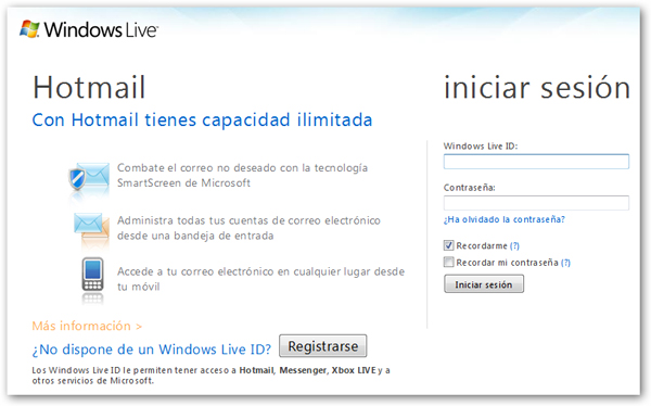 Crear Una Nueva Cuenta De Correo Electronico En Windows Live