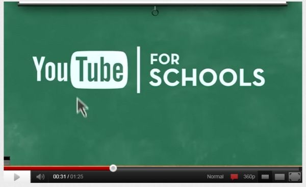 youtube for schools