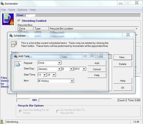 Incinerator, elimina automáticamente los archivos de la papelera