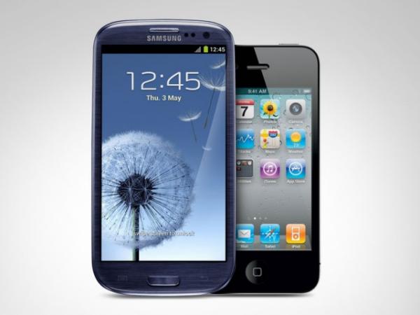 Samsung Galaxy S3, iPhone 4s