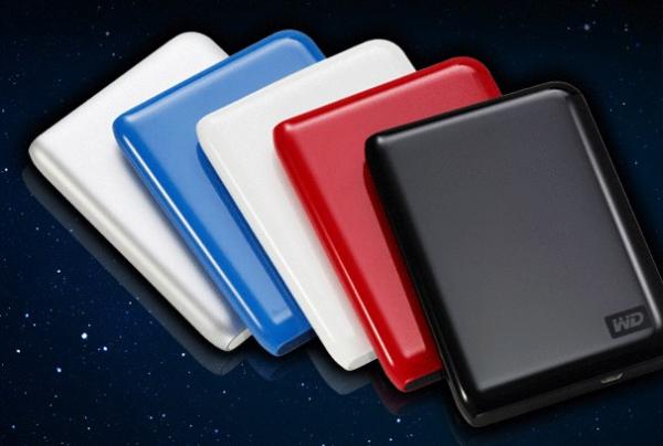 WD-my passport-4 WD-my passport, varios colores