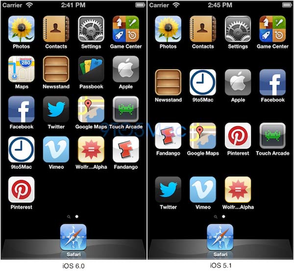 iPhone 5 pantalla
