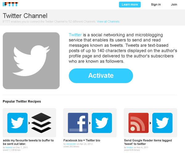 iftt twitter