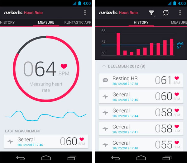  Runtastic Heart Rate 