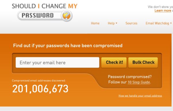 should i change my password
