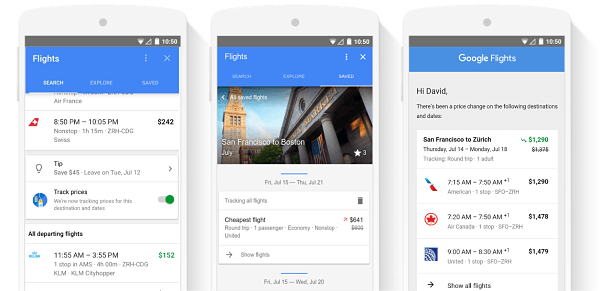 Google te ayudará a viajar, hospedarte y a comprar