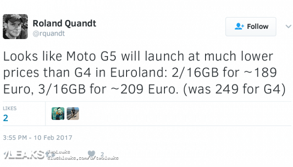 moto g5 2017