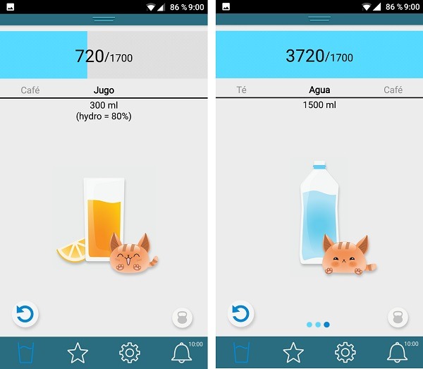 Water Time Gold, una aplicación que te ayuda a beber agua 2