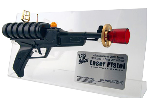 Pistola de Perdidos en el Espacio en edición limitada 3 pistolostinspace