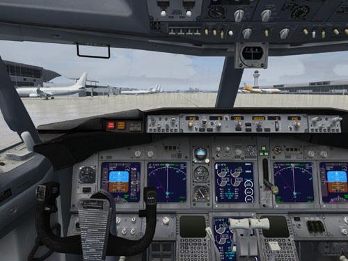 simuladores de vuelo portrayal