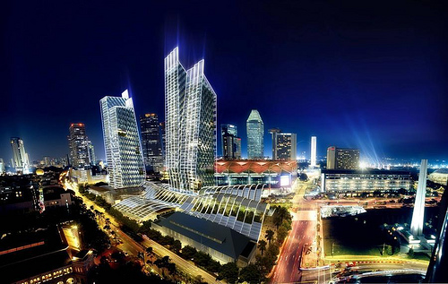 Unos rascacielos ecológicos para Singapur 6 Singapur3