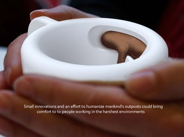 On-Orbit Coffee Cup, una taza para tomar café en el espacio 6 OnOrbitCoffeeCup3