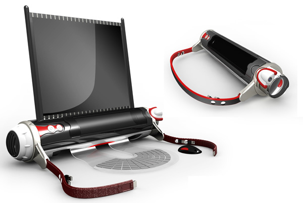 D-Roll Laptop, un ordenador portátil venido del futuro 7 2009_04_25_Portatil D-Roll3