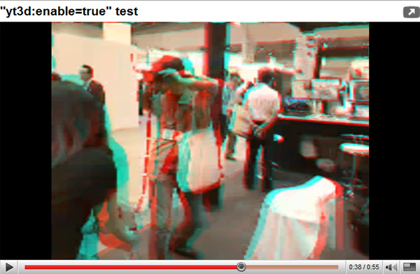 ¿YouTube en 3D? Google comienza las pruebas para reproducir videos en tres dimensiones 4 Youtube3D2