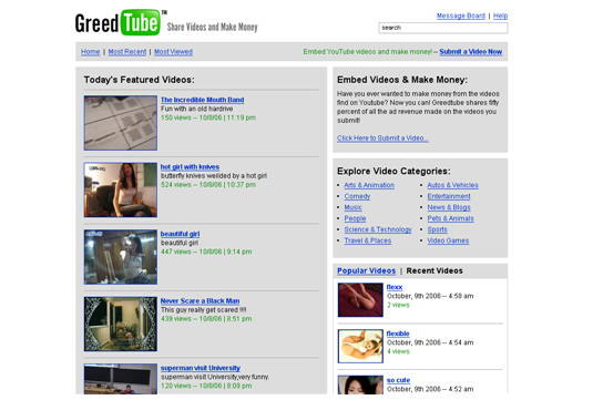Un YouTube comercial y aprovechado