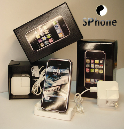 SPhone, un iPhone de papel para llevárselo a la otra vida