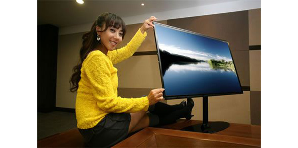 Samsung presenta un televisor con 14,6 milí­metros de grosor