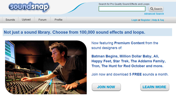 SoundSnap, descarga 30.000 sonidos gratuitos