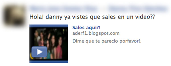 facebook virus