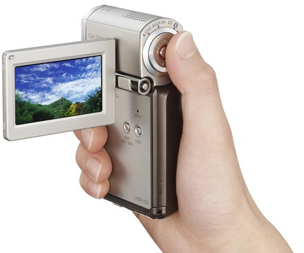 Sony HDR-TG1, cámara pequeña, compacta y fuera del estándar