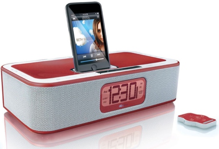 Memorex iWake, despertador-altavoz de colores para el iPod