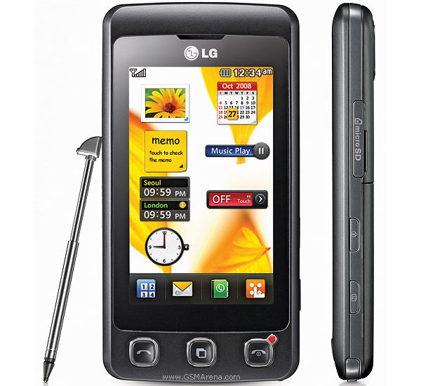 LG KP500, un móvil de pantalla táctil colorido y sencillo