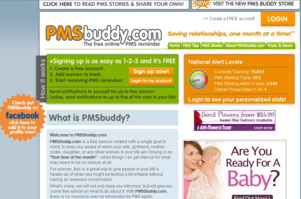 PMSBuddy, un programa para salvar tu relación de pareja