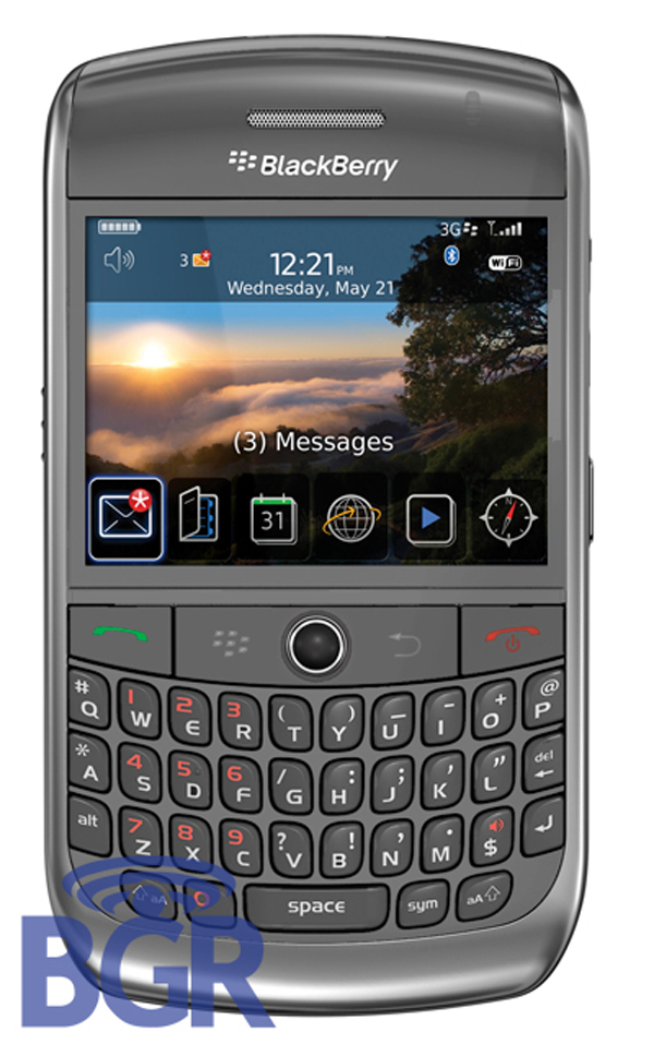 BlackBerry Gemini 9300, la tercera apuesta de RIM por el 3G