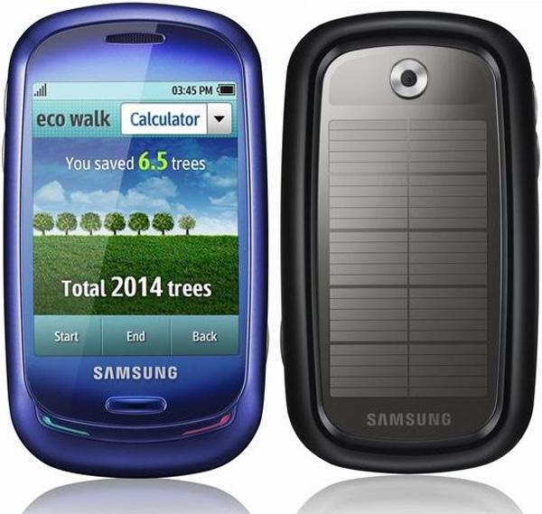 Samsung Blue Earth, con pantalla táctil y recarga por energí­a solar