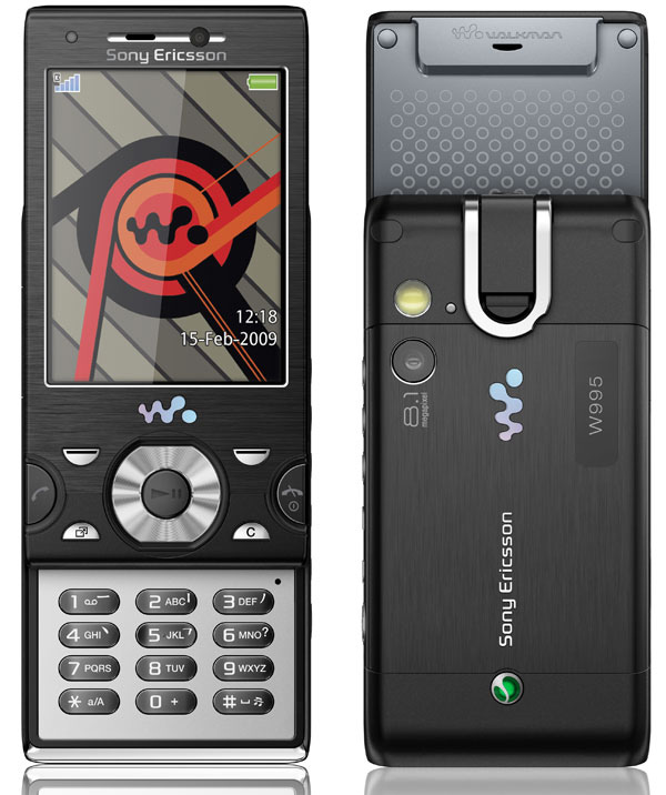 Sony Ericsson W995, un móvil Walkman con cámara de ocho megapí­xeles ”“ Mobile World Congress 2009