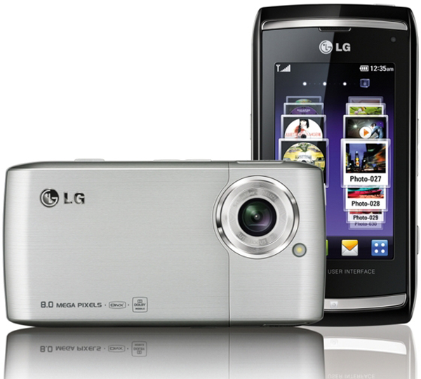 LG Viewty 2 GC900, próximo móvil fotográfico con cámara de ocho megapí­xeles