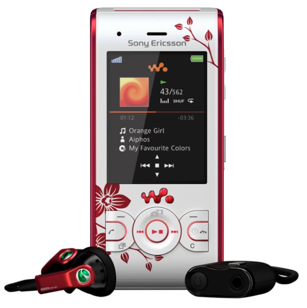 Sony Ericsson W595i Floral, teléfono musical con diseño femenino