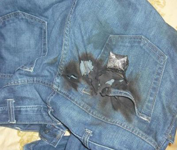 HTC Touch Pro, una baterí­a defectuosa explota en los pantalones