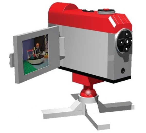 Lego Animation Station Video Camera, una cámara de ví­deo de Lego
