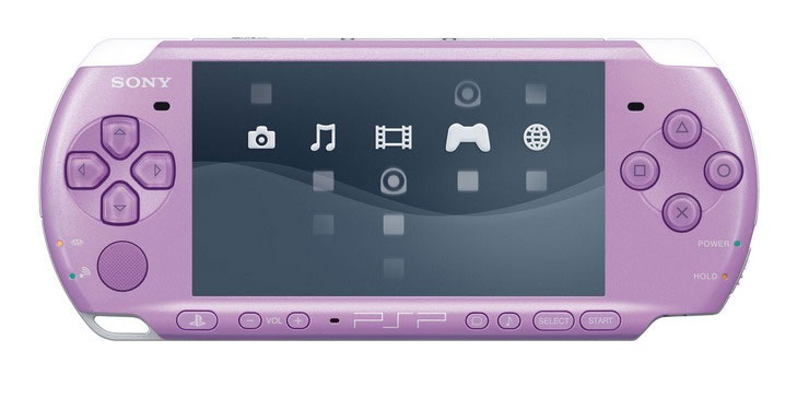 La PSP 3000 se pone morada con el modelo Lilac Purple