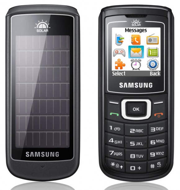 Samsung Crest Solar E1107, otro móvil solar de Samsung
