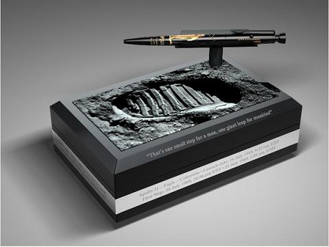 AG7-40LE, un bolí­grafo de edición limitada que conmemora la llegada del hombre a la luna