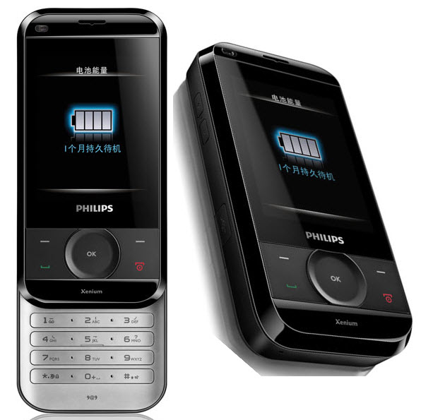 Philips Xenium X830, un móvil con una autonomí­a de 45 dí­as