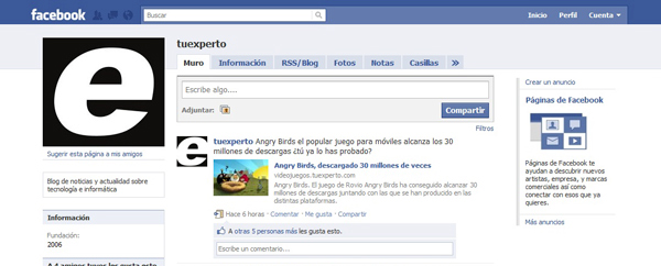 facebook tuexperto.com en Facebook 2