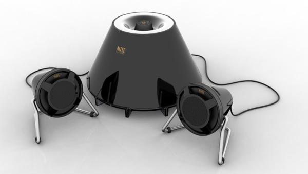Altec Lansing Expressionist Plus FX3021, altavoces 2.1 de diseño retrofuturista