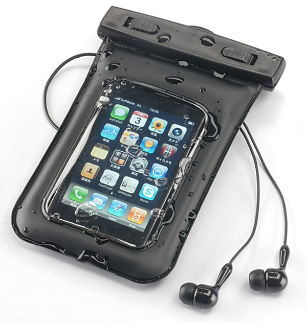 Sanwa 200-PDA016, una funda poco discreta para sumergir el iPhone