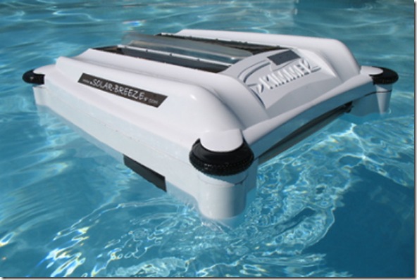 Solar-Breeze, un robot limpia-piscinas solar