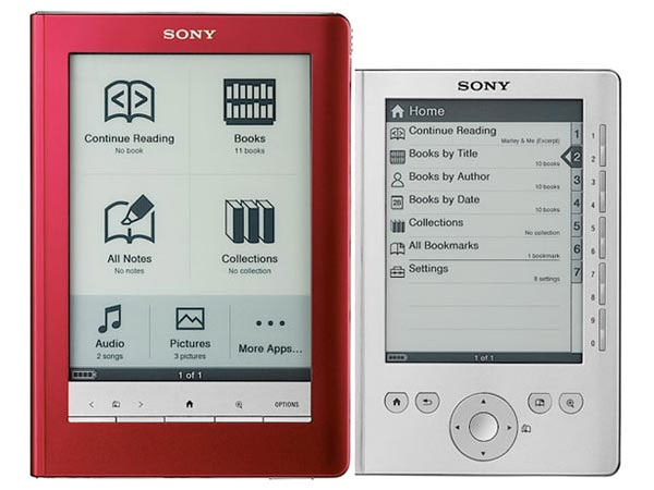 Sony PRS300 y PRS600, dos nuevos libros electrónicos