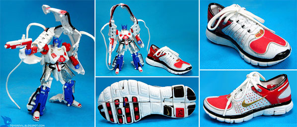 Nike lanza una edición especial de zapatillas Transformers
