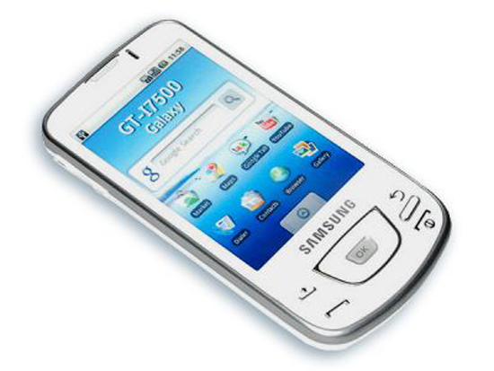 Samsung Galaxy I7500, el siguiente teléfono táctil con Android se queda en blanco