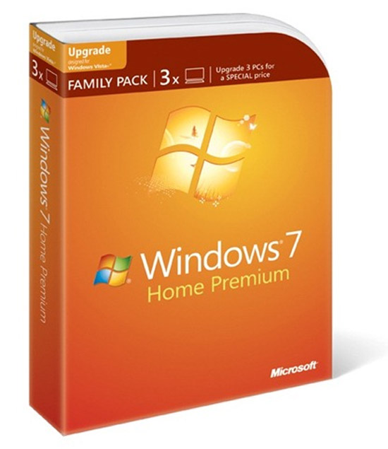 Buy Windows 7 Home Premium Family Pack
