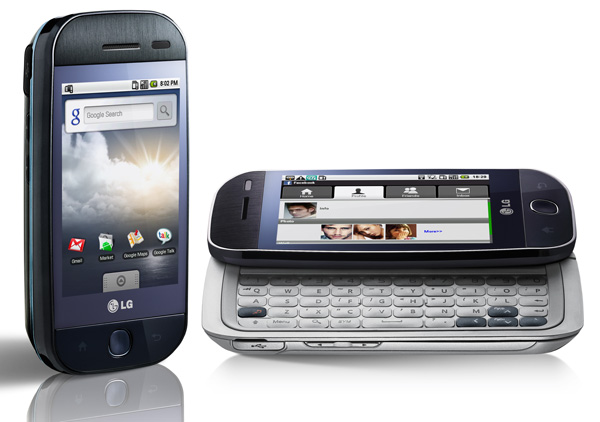 LG GW620, el primer móvil LG con Android