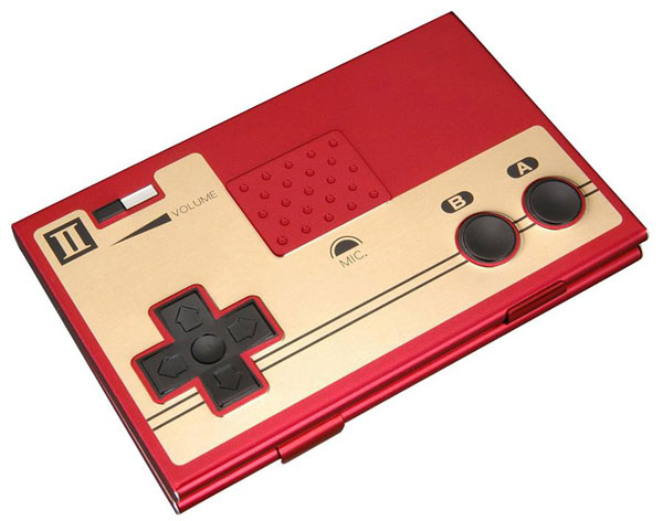 NES Controller Type Card Case, un tarjetero con forma de mando de NES